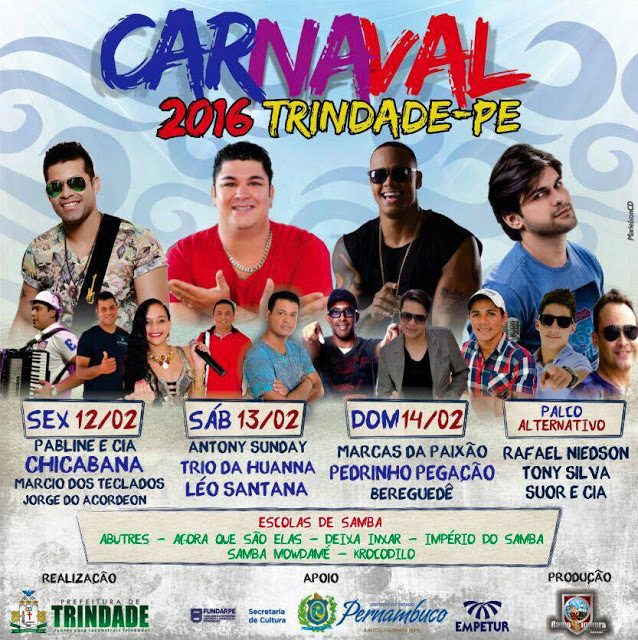 Carnaval Trindade-PE 2016