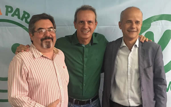 Ovídio teixeira, Carlos Augusto e Eurico Freire